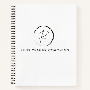 Russ Yeager Coaching Onderschriftlogo Notitieboek