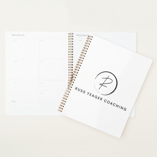 Russ Yeager Coaching Onderschriftlogo Planner (Display)