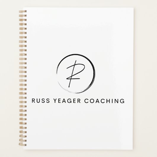 Russ Yeager Coaching Onderschriftlogo Planner (Voorkant)