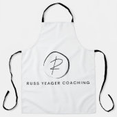 Russ Yeager Coaching Onderschriftlogo Schort (Voorkant)