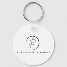 Russ Yeager Coaching Onderschriftlogo Sleutelhanger