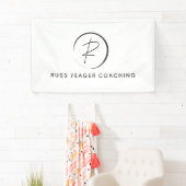 Russ Yeager Coaching Onderschriftlogo Spandoek (Insitu)
