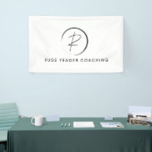 Russ Yeager Coaching Onderschriftlogo Spandoek (Beurs)