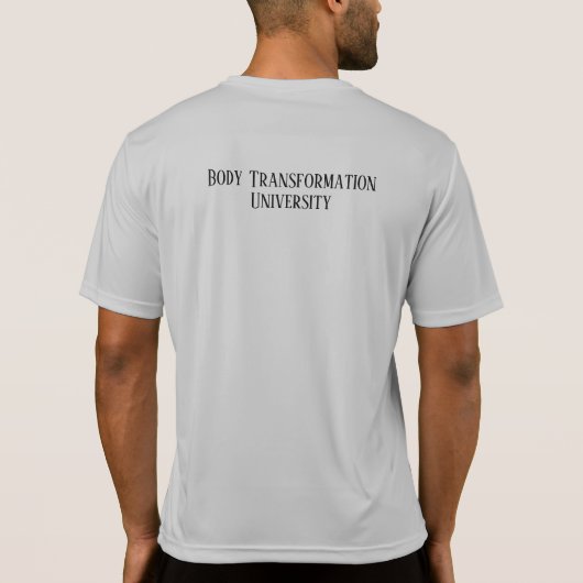 Russ Yeager Coaching Onderschriftlogo T-shirt (Achterkant)