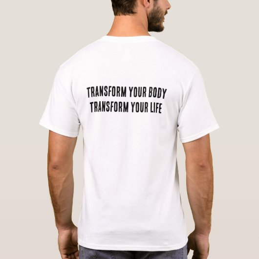 Russ Yeager Coaching Onderschriftlogo T-shirt (Achterkant)