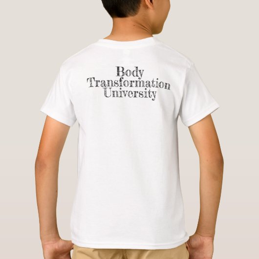 Russ Yeager Coaching Onderschriftlogo T-shirt (Achterkant)