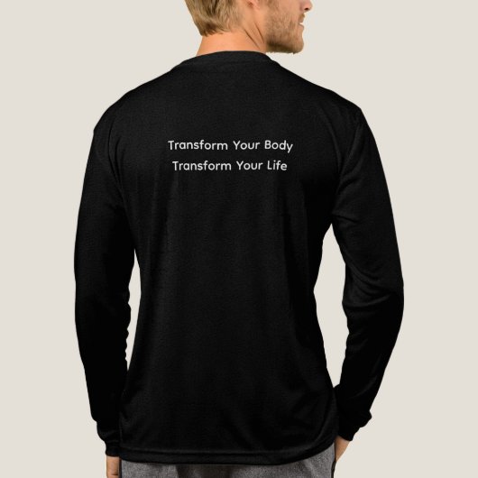 Russ Yeager Coaching Onderschriftlogo Tri-Blend Shirt (Achterkant volledig)