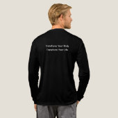 Russ Yeager Coaching Onderschriftlogo Tri-Blend Shirt (Achterkant)