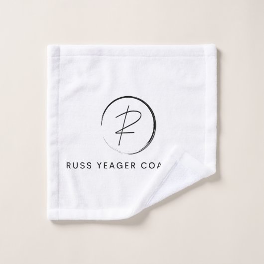 Russ Yeager Coaching Onderschriftlogo Washandje (Wasdoekje)