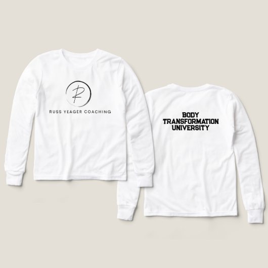 Russ Yeager Coaching Signature Logo (Voorkant /achterkant)