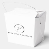 Russ Yeager Coaching Signature Logo Bedankdoosjes (Achterkant)