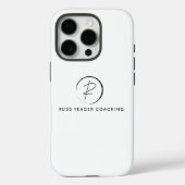Russ Yeager Coaching Signature Logo Case-Mate iPhone Case (Achterkant)