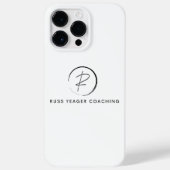 Russ Yeager Coaching Signature Logo Case-Mate iPhone Case (Achterkant)