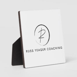 Russ Yeager Coaching Signature Logo Fotoplaat