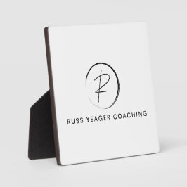 Russ Yeager Coaching Signature Logo Fotoplaat