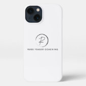 Russ Yeager Coaching Signature Logo iPhone Hoesje (Achterkant)