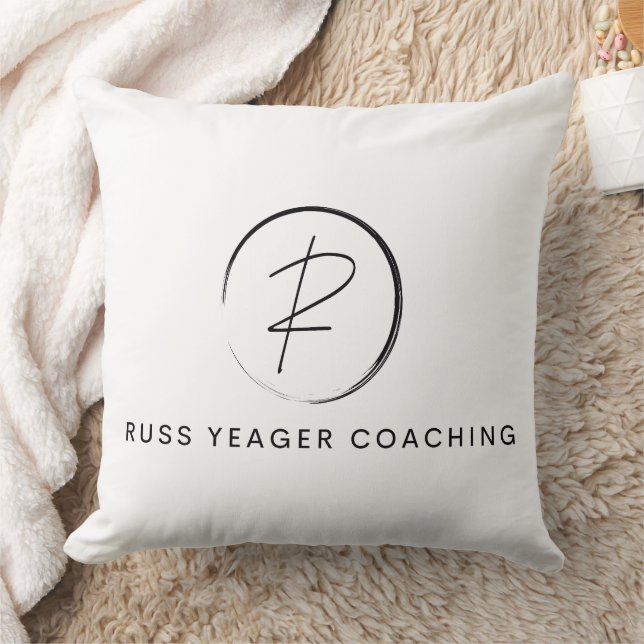 Russ Yeager Coaching Signature Logo Kussen (Deken)