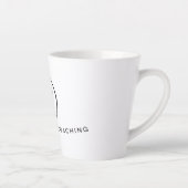 Russ Yeager Coaching Signature Logo Latte Mok (Rechts)