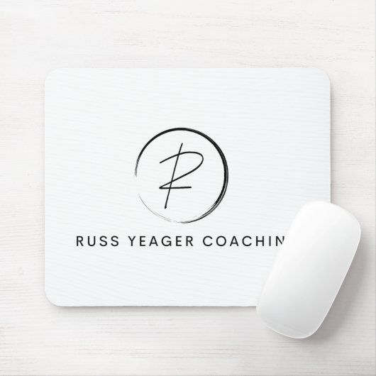 Russ Yeager Coaching Signature Logo Muismat (Met muis)