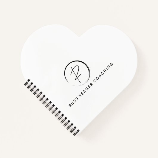 Russ Yeager Coaching Signature Logo Notitieboek (Voorkant)