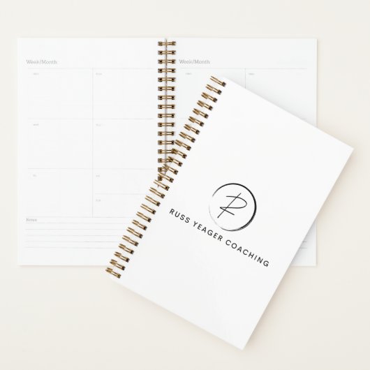 Russ Yeager Coaching Signature Logo Planner (Display)