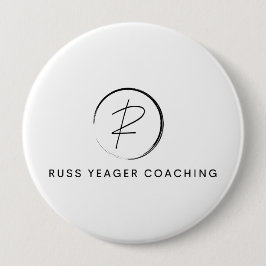 Russ Yeager Coaching Signature Logo Ronde Button 4,0 Cm