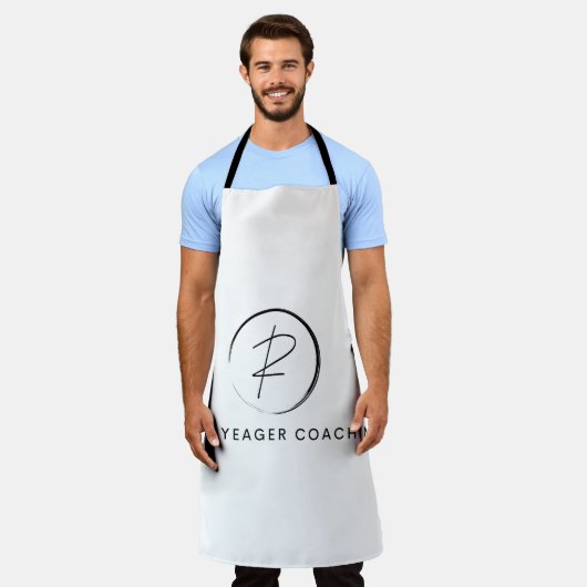 Russ Yeager Coaching Signature Logo Schort (Gedragen)