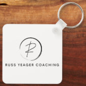Russ Yeager Coaching Signature Logo Sleutelhanger (Achterkant)