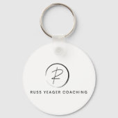 Russ Yeager Coaching Signature Logo Sleutelhanger (Voorkant)
