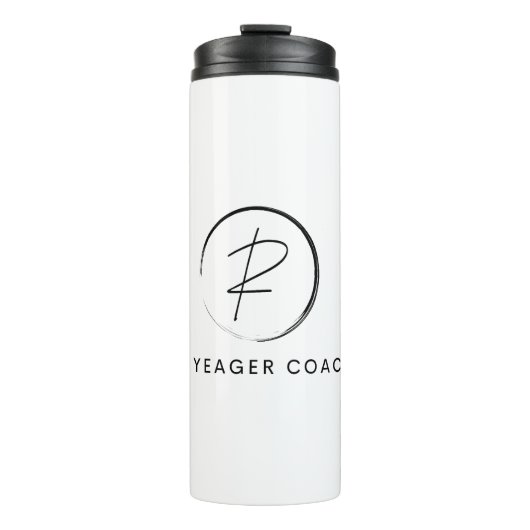 Russ Yeager Coaching Signature Logo Thermosbeker (Voorkant)