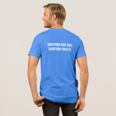 Russ Yeager Coaching Signature Logo Tri-Blend Shir Shirt (Voorkant)