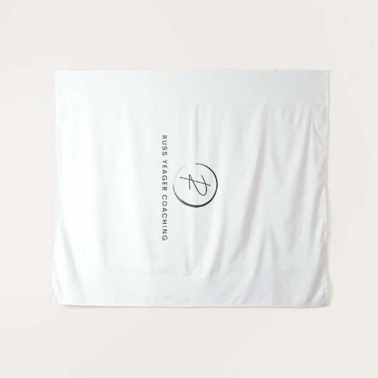 Russ Yeager Coaching Signature Logo Wandkleed (Voorkant (horizontaal))