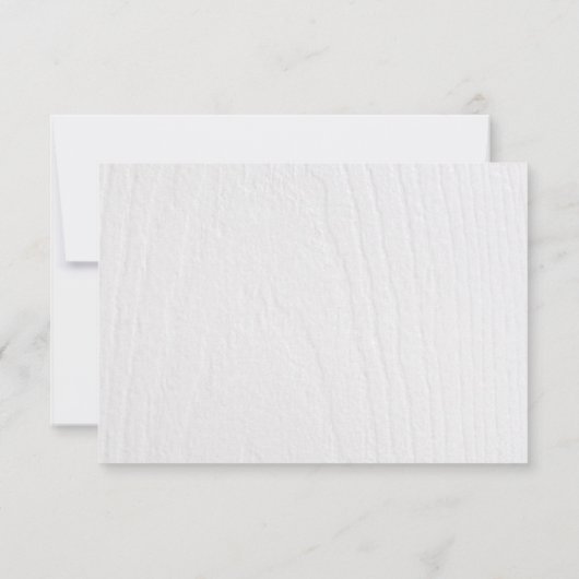 Russebloemige Succulenten Bruiloftsreceptie Bijlag Kaart (Achterkant)