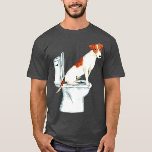 Russel terrier hondentoilet 1 t-shirt