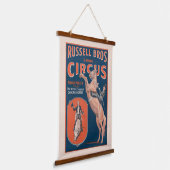 Russell Brothers Circus Poster. Hangend Wandkleed (Gebogen)