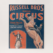  Russell Brothers Circus Poster. Legpuzzel (Verticaal)