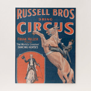 Russell Brothers Circus Poster. Legpuzzel