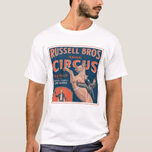  Russell Brothers Circus Poster. T-shirt