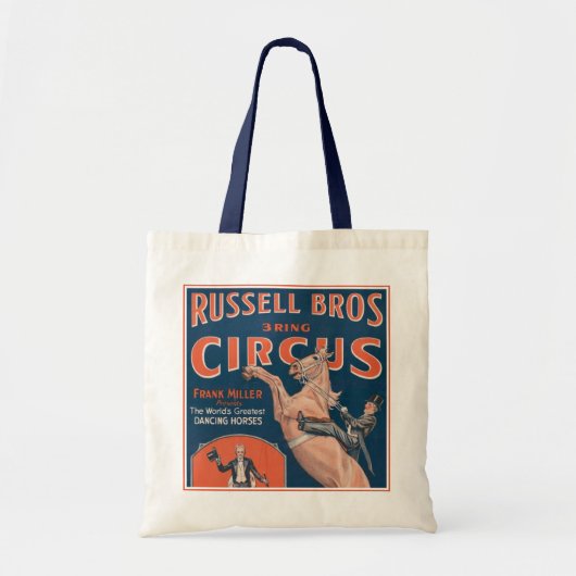  Russell Brothers Circus Poster. Tote Bag (Voorkant)