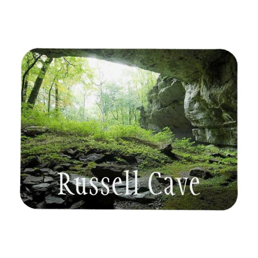 Russell Cave National Monument, Alabama Magneet (Horizontaal)