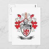 Russell Coat of Arms Briefkaart (Voorkant / Achterkant)