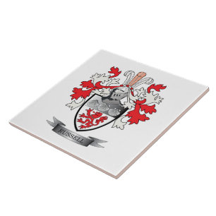 Russell Coat of Arms Tegeltje