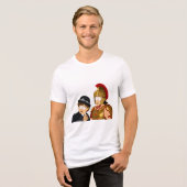 "Russell Crowe?"  Tri-Blend Shirt (Voorkant volledig)