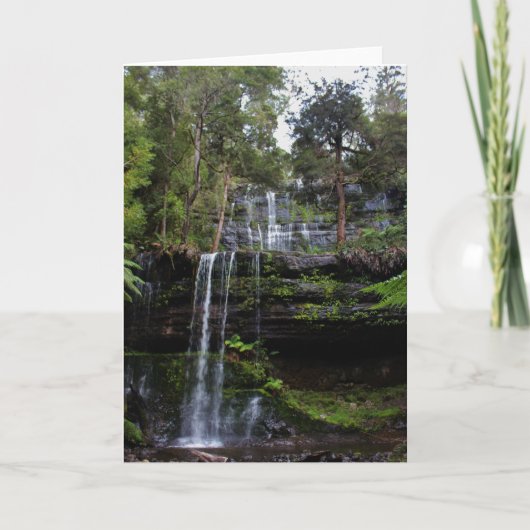 Russell Falls Kaart (Voorkant)