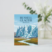 Russell Gletsjer Groenland Briefkaart (Staand voorkant)