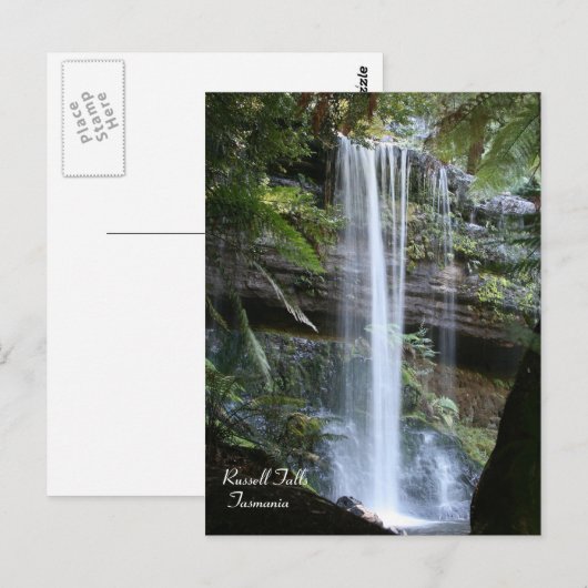 Russell Herfsten, Tasmania, Australië Briefkaart (Voorkant / Achterkant)