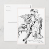 Russell L. Swigert 1917 voorstel art Briefkaart (Voorkant / Achterkant)