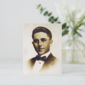 Russell Leonard Swigert 1917 portret Briefkaart (Staand voorkant)