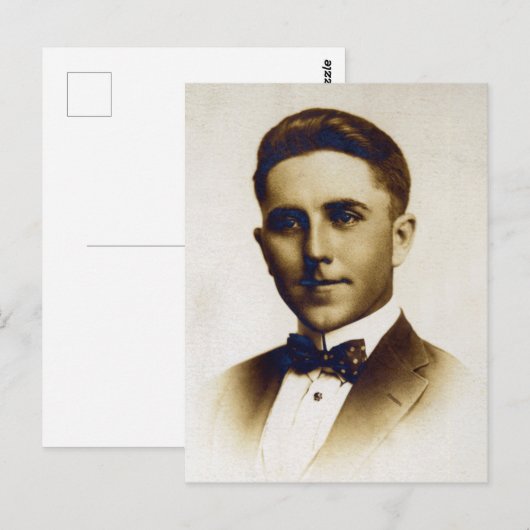 Russell Leonard Swigert 1917 portret Briefkaart (Voorkant / Achterkant)