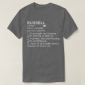 Russell Naam Definitie Russell Betekenis Russell N T-shirt (Design voorkant)